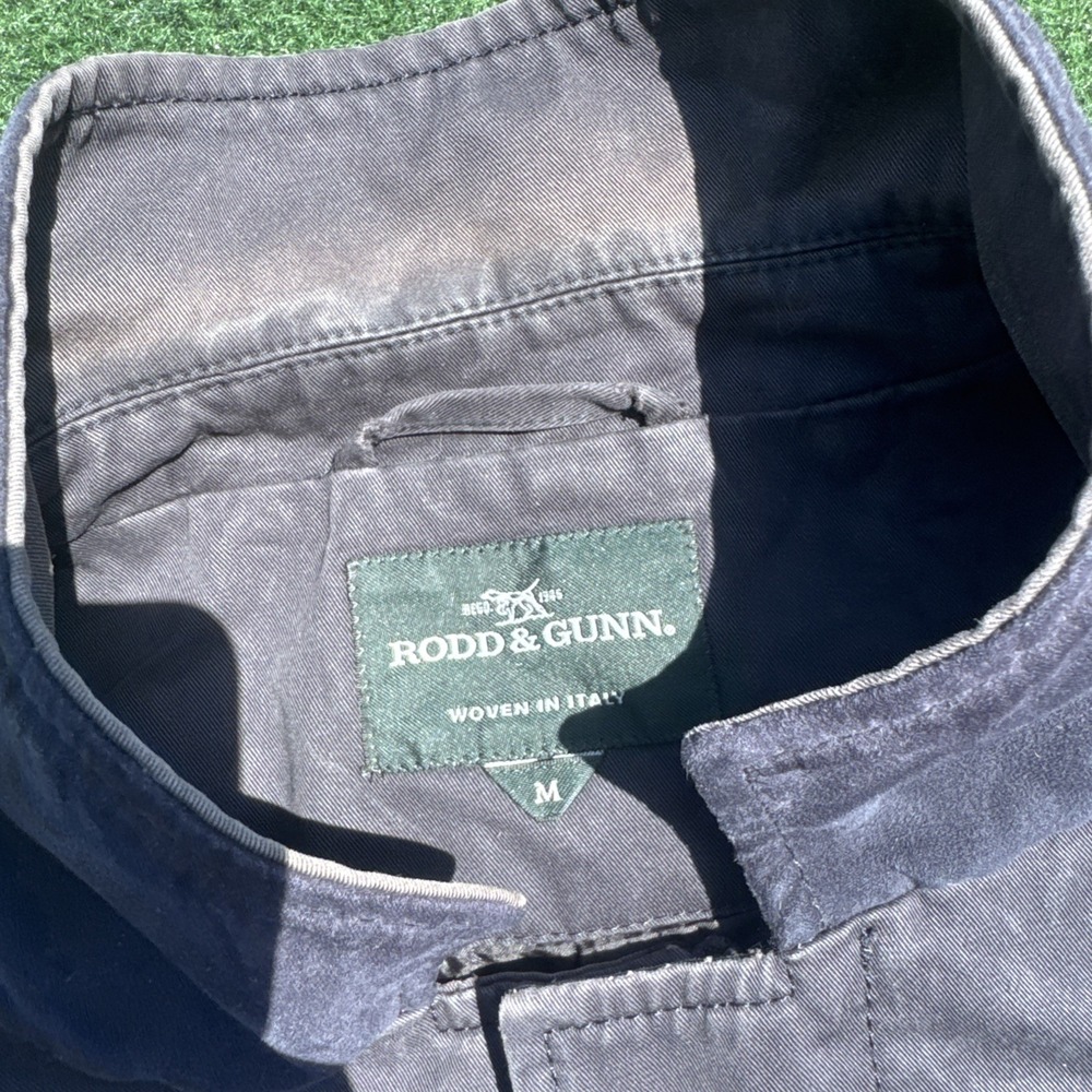 Rodd & Gunn Jacket‎ Armitage Work Coat Womens Size M Black Wax Harrington - Picture 9 of 12